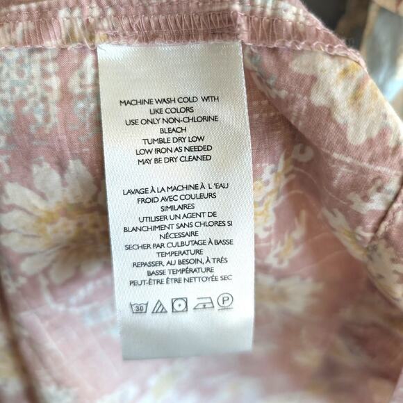 Free People Women's Bluebell Mixed Print Cotton Maxi Dress Antique Combo Size S - Picture 11 of 15